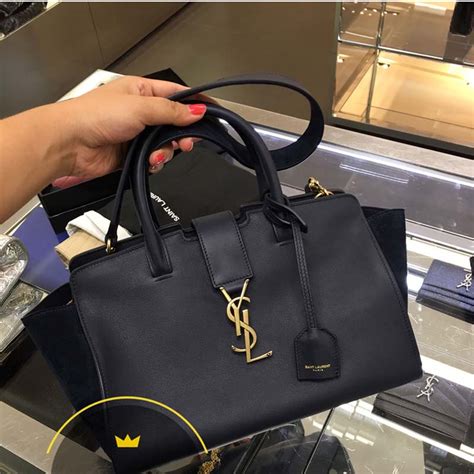 ysl cabas small review|My first YSL bag! Up Close With The Cabas ChYc Small .